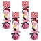 Big Dot of Happiness Flamingle Bells No Snap Tropical Christmas Party Table Favors DIY Cracker Boxes Set of 12